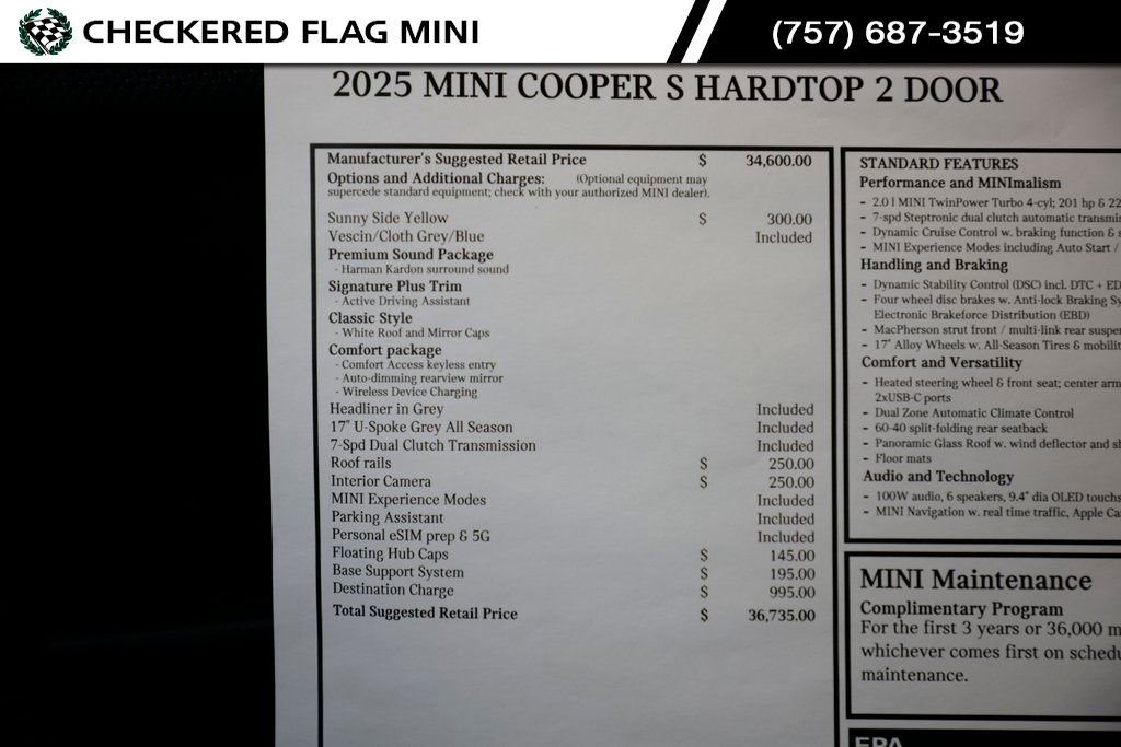 Used 2025 MINI Cooper S image 40