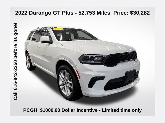Used 2022 Dodge Durango GT image 1