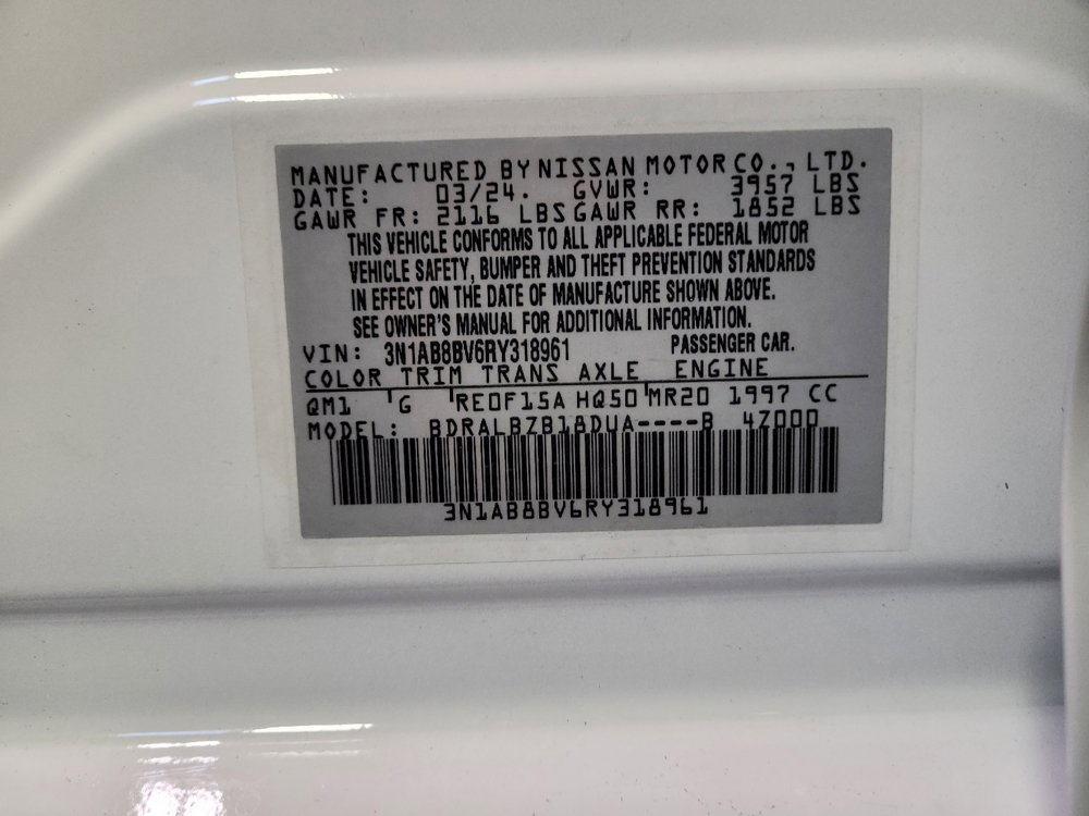 Used 2024 Nissan Sentra S FWD image 33