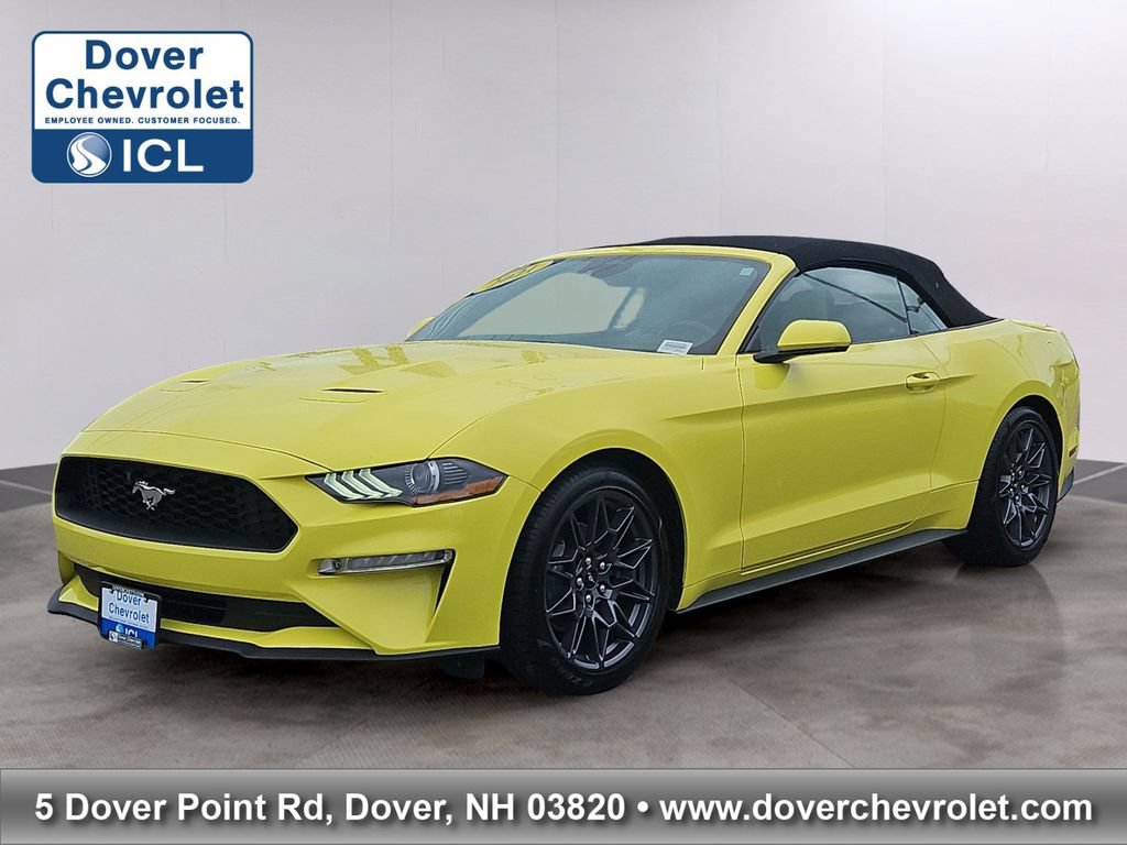 Used 2021 Ford Mustang Premium RWD video 1