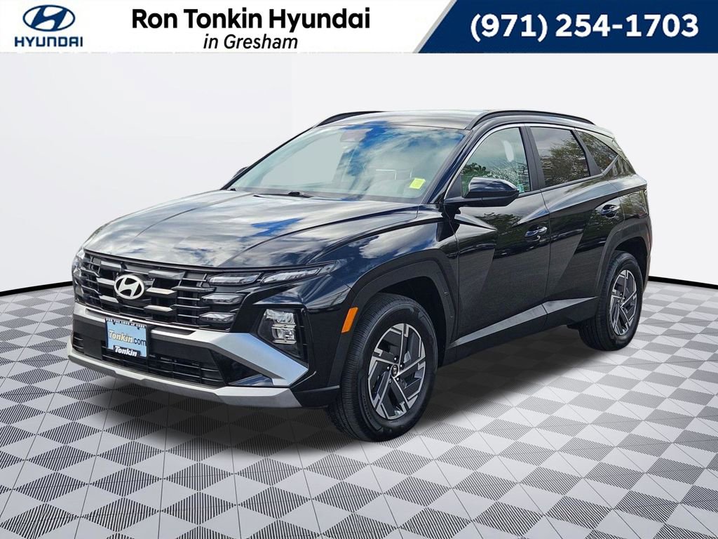 Certified 2025 Hyundai Tucson Blue AWD/4WD image 1