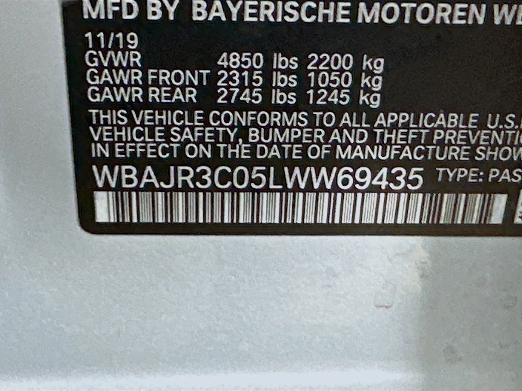 Used 2020 BMW 530i w/ Convenience Package image 12