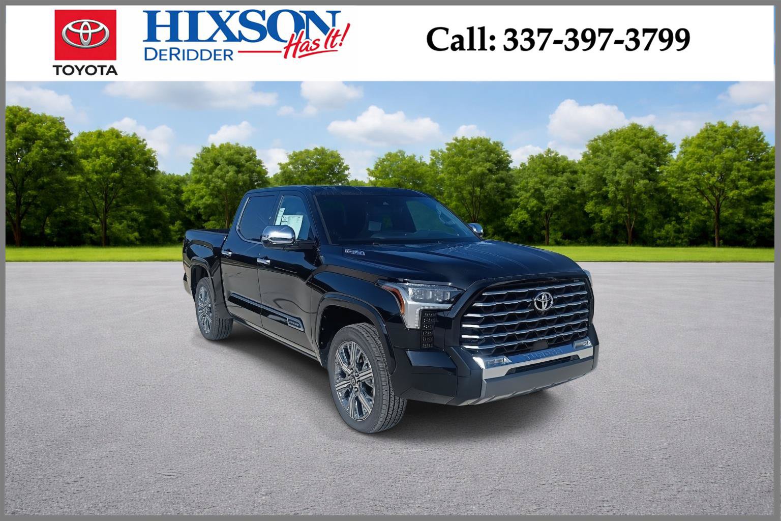 New 2026 Toyota Tundra Capstone