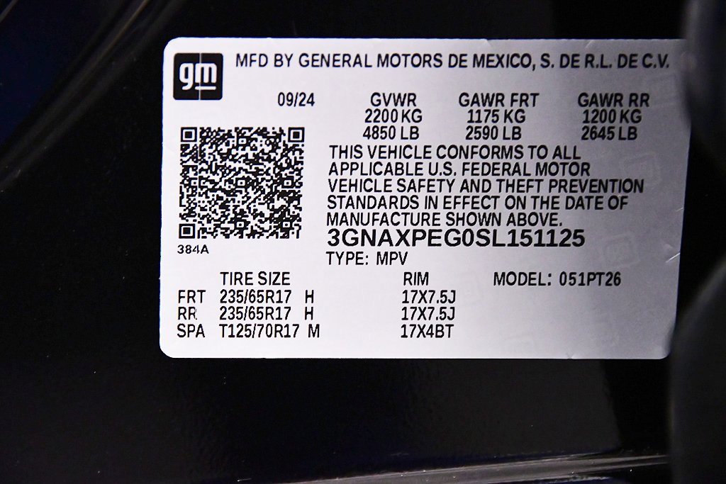 Used 2025 Chevrolet Equinox LT w/ Safety and Technology Package image 13