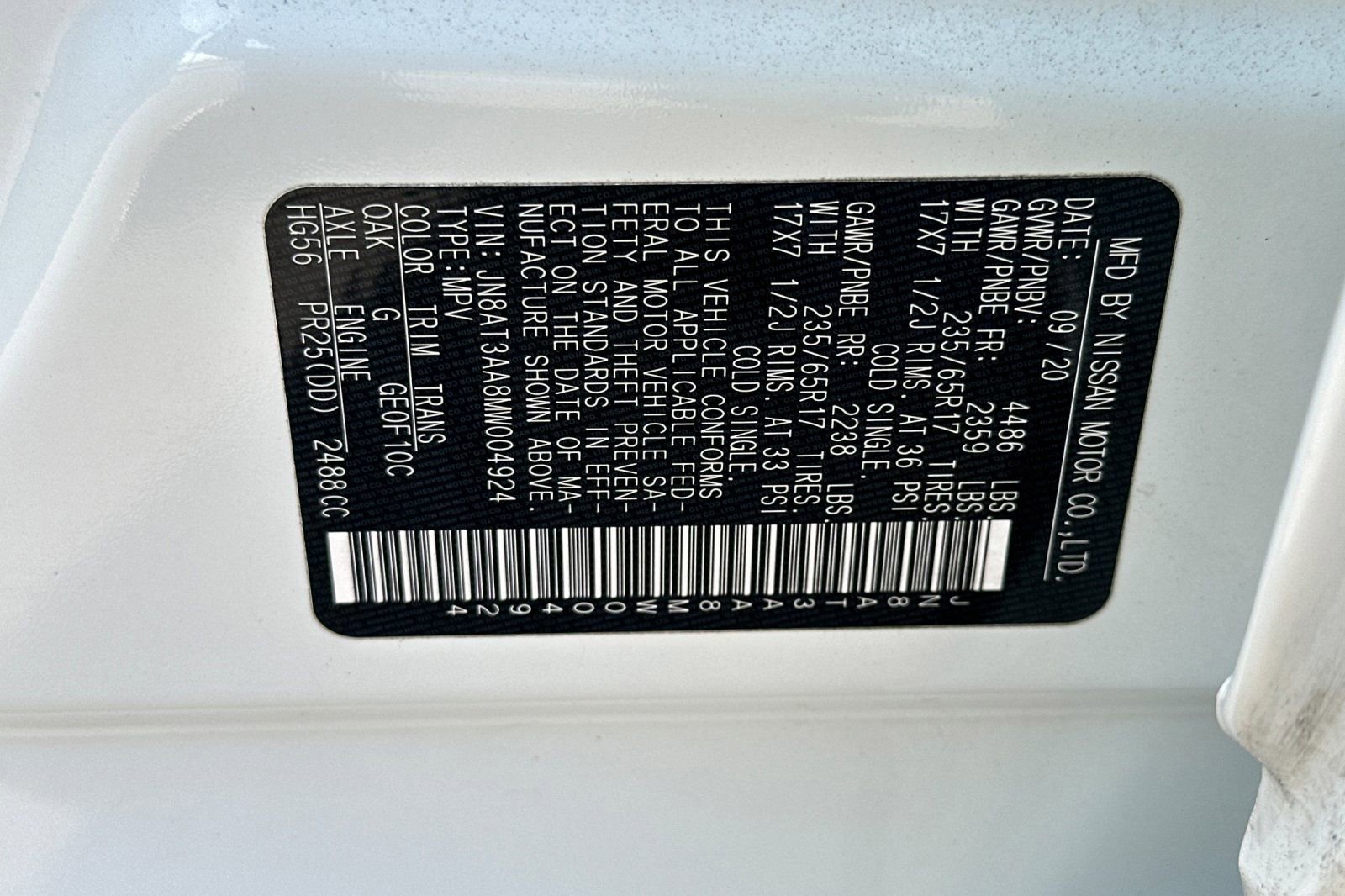 Used 2021 Nissan Rogue S image 29