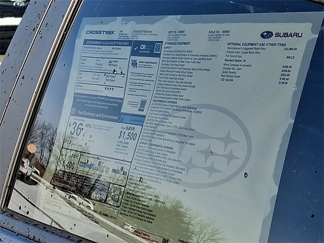 New 2026 Subaru Crosstrek 2.5i Sport image 20
