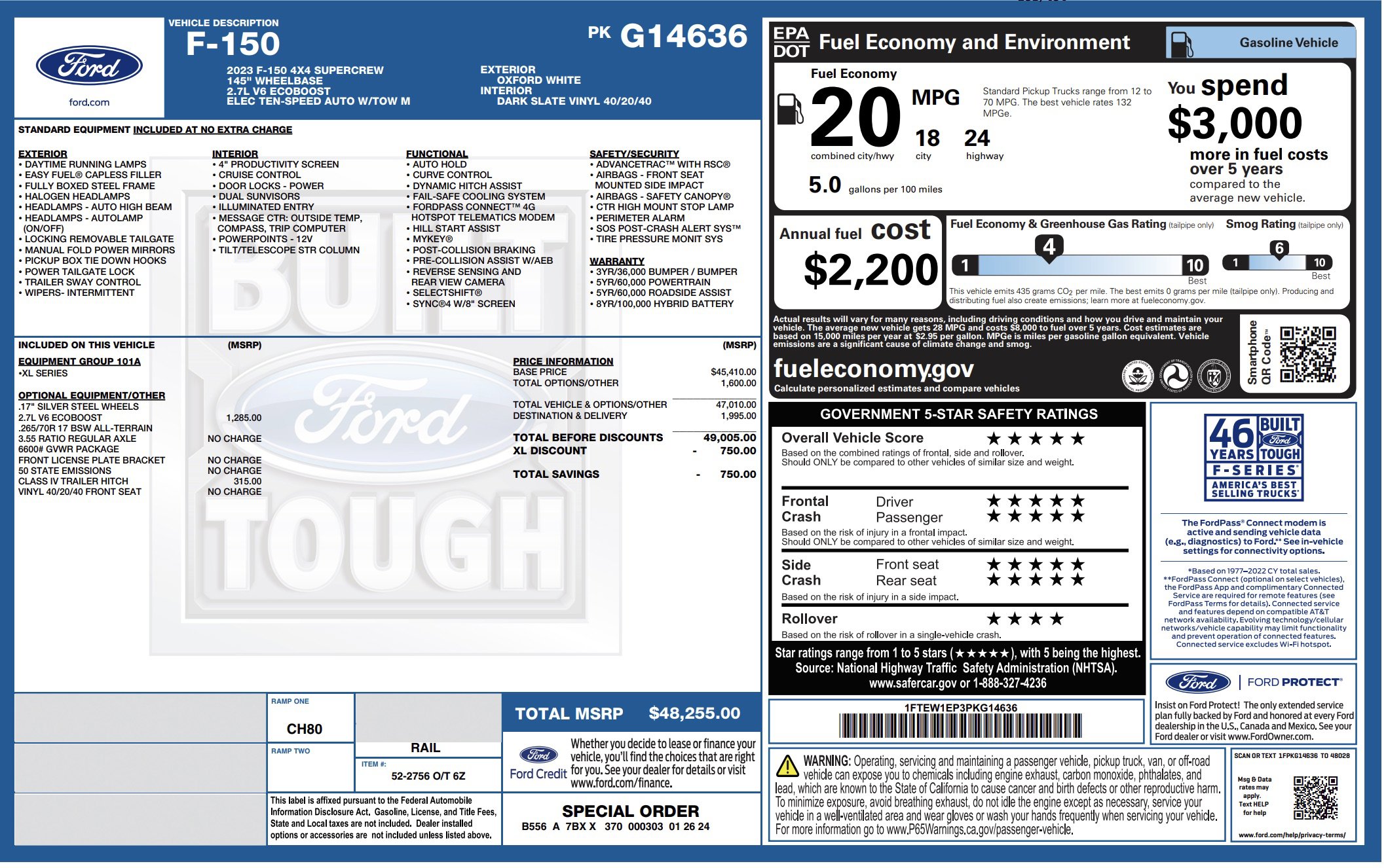 Used 2023 Ford F150 XL image 5