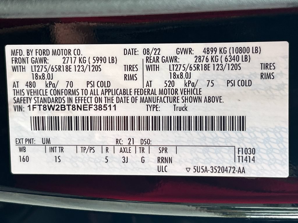 Used 2022 Ford F250 XL w/ STX Appearance Package AWD/4WD image 25