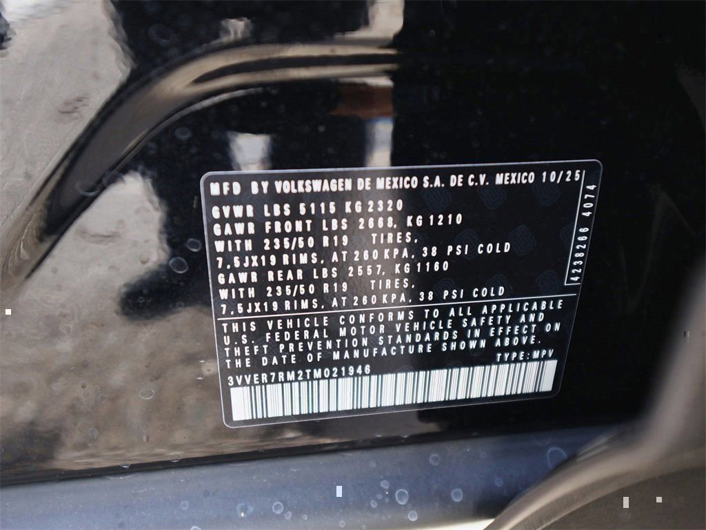 New 2026 Volkswagen Tiguan SE AWD/4WD image 29