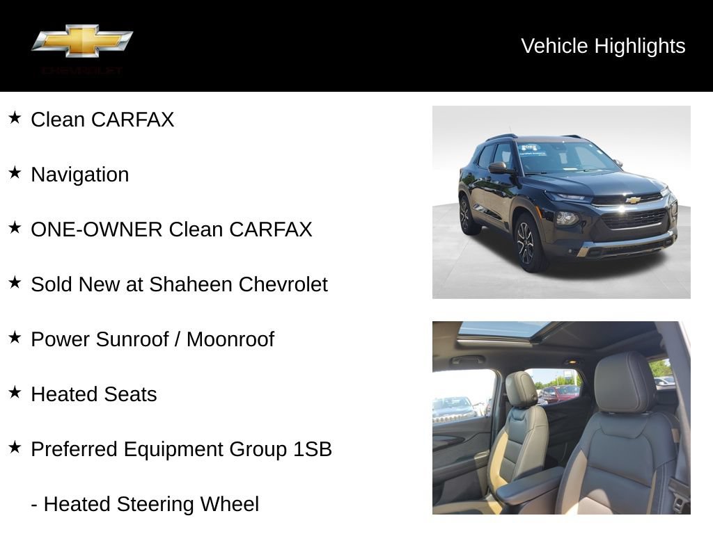 Certified 2022 Chevrolet TrailBlazer ACTIV w/ Sun and Liftgate Package FWD image 19