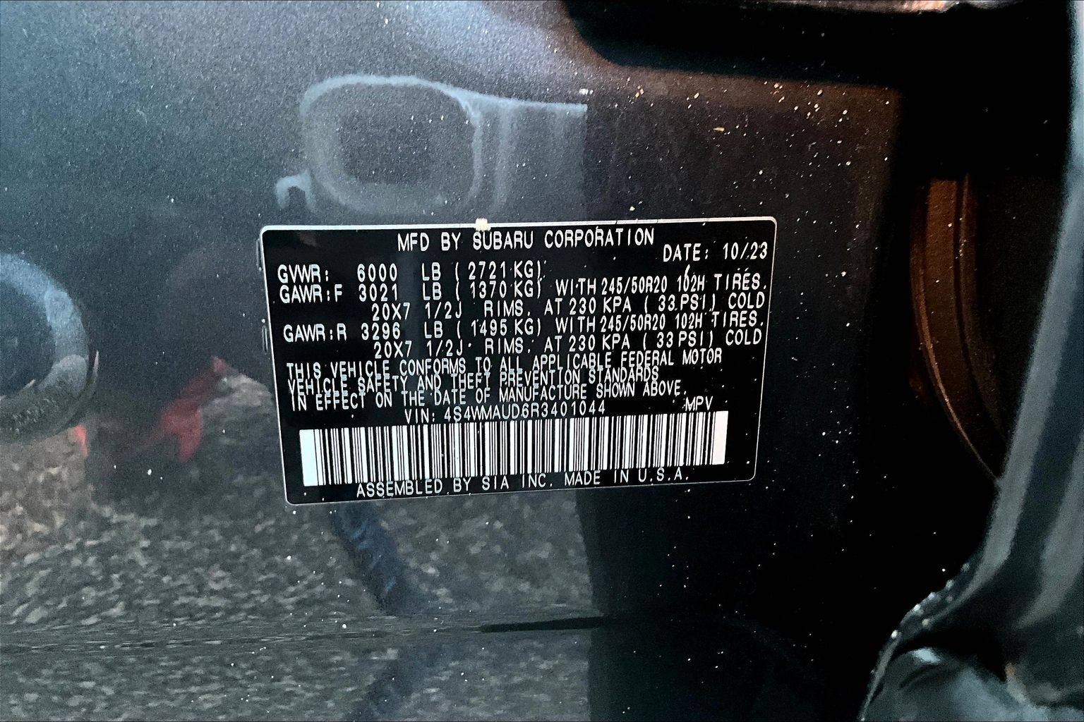 Used 2024 Subaru Ascent Limited w/ Technology Package AWD/4WD image 22