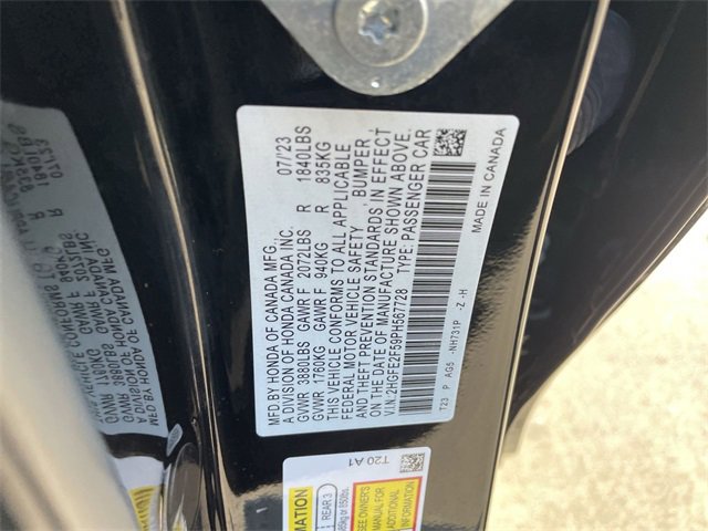 Used 2023 Honda Civic Sport image 32