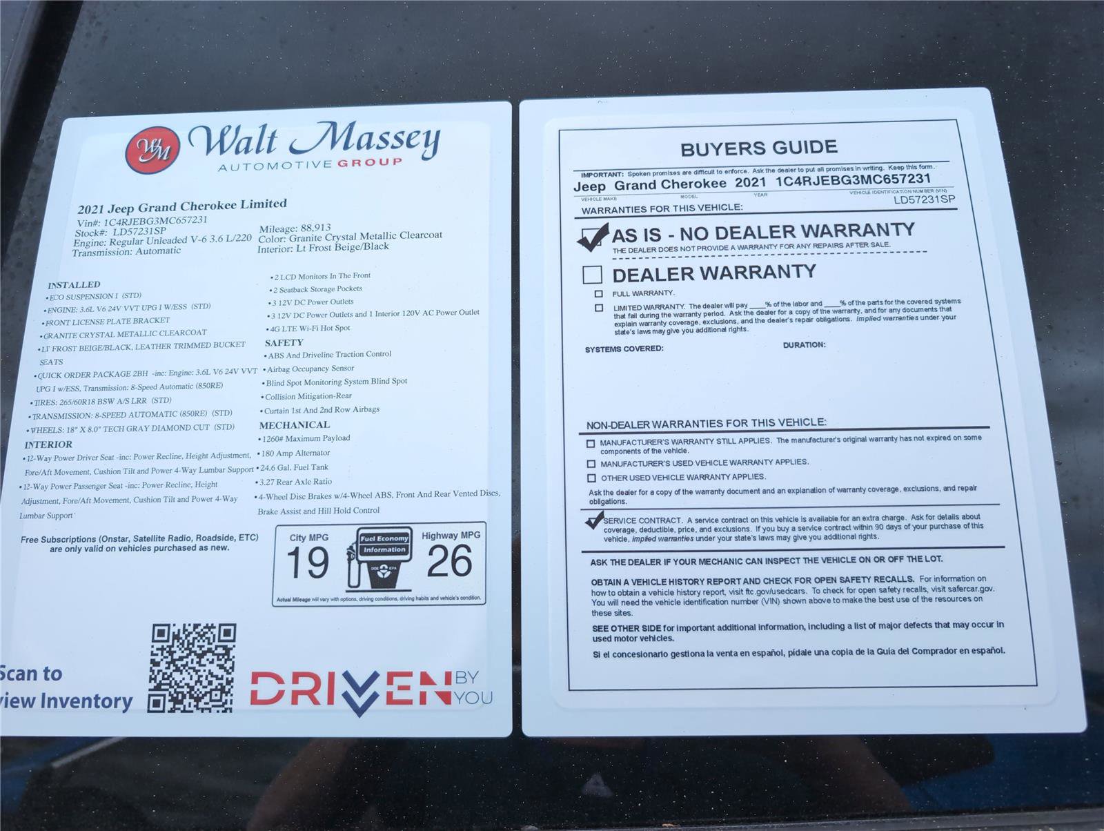 Used 2021 Jeep Grand Cherokee Limited image 9