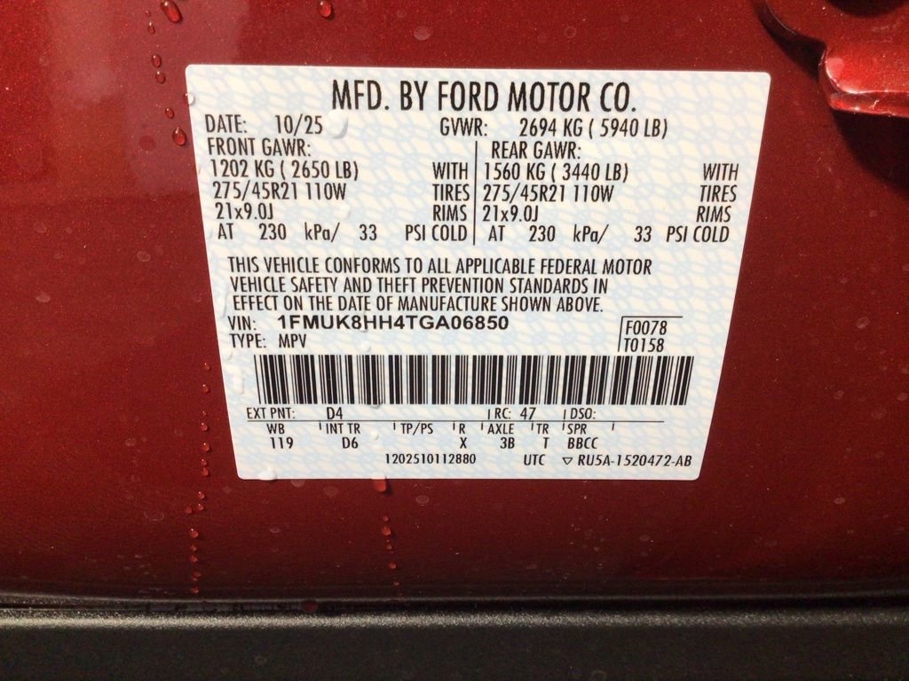 New 2026 Ford Explorer Platinum w/ LUX Leather Package image 38