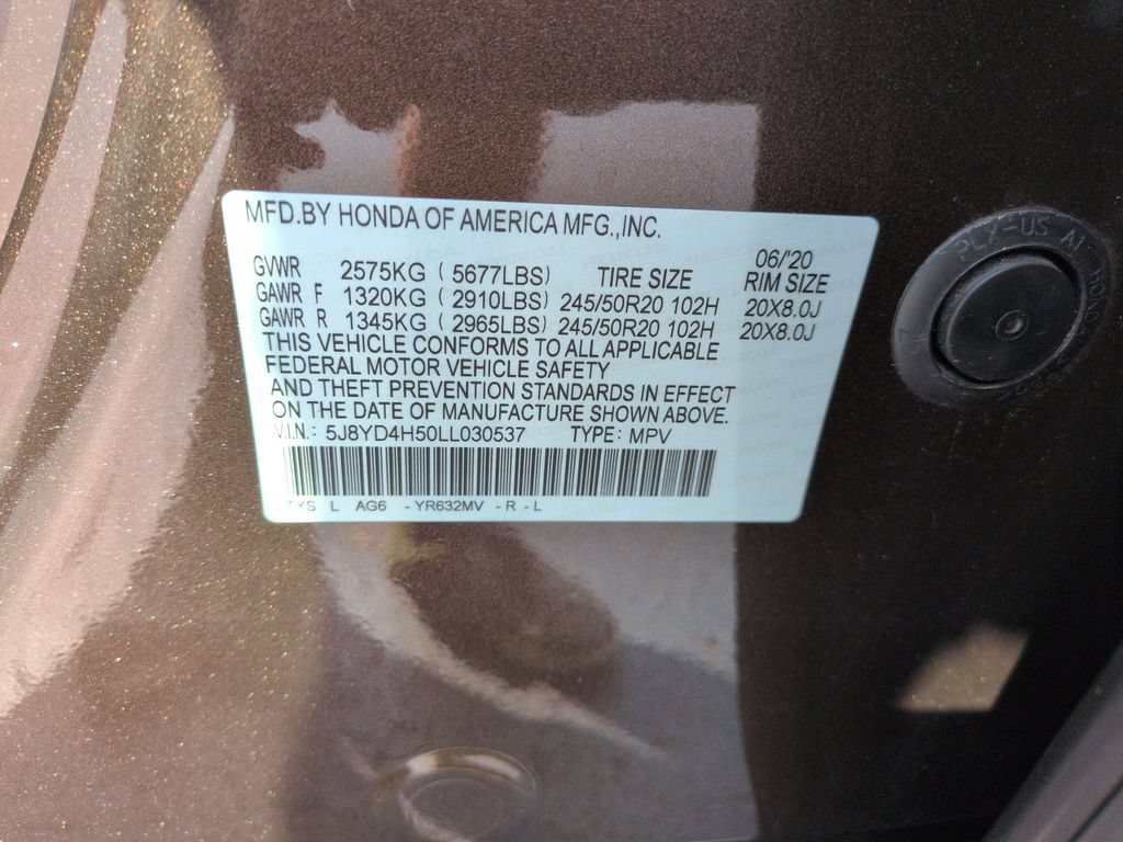 Used 2020 Acura MDX SH-AWD w/ Technology Package image 29