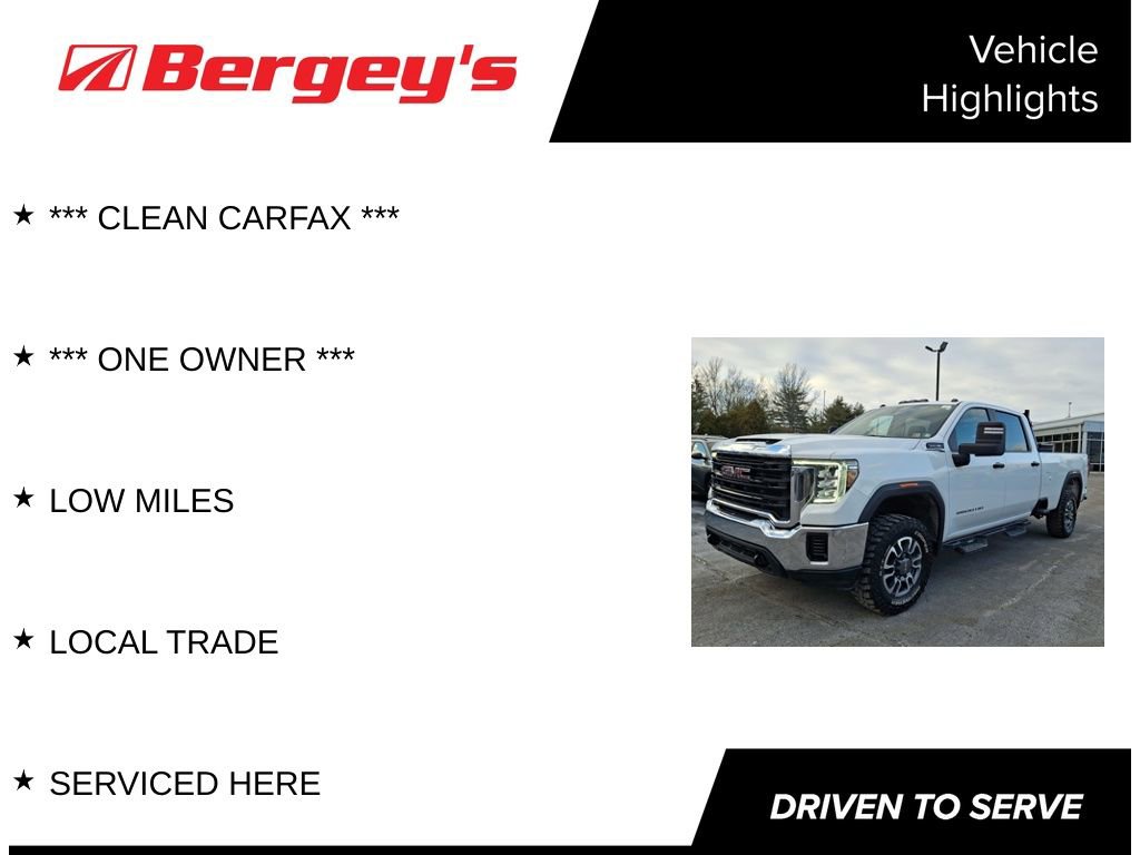Certified 2021 GMC Sierra 3500 4x4 Crew Cab w/ Convenience Package image 4