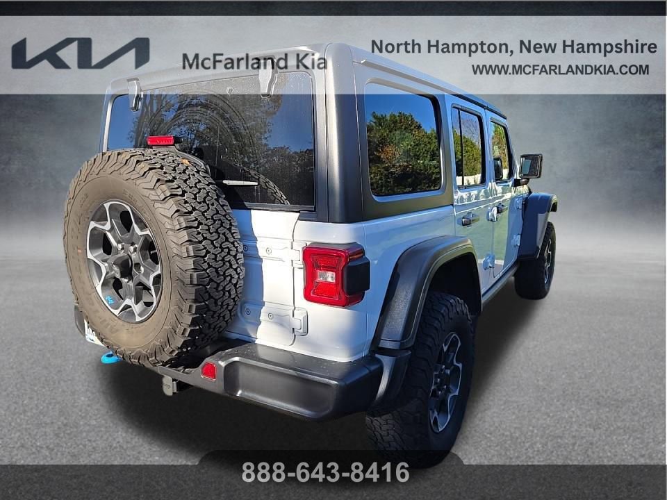 Used 2022 Jeep Wrangler Unlimited Rubicon 4xe w/ Cold Weather Group image 12