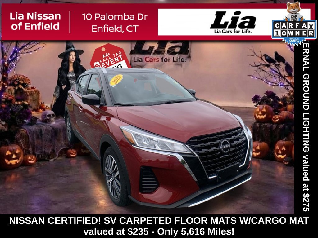Certified 2023 Nissan Kicks SV