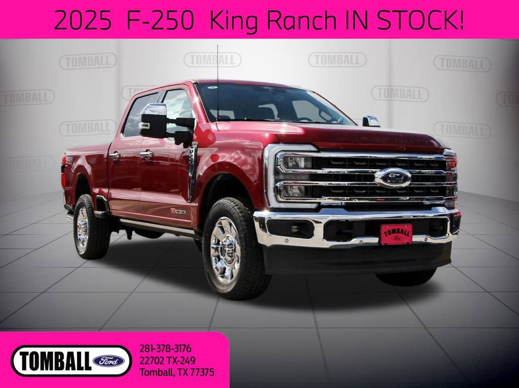 New 2025 Ford F250 King Ranch w/ Chrome Package