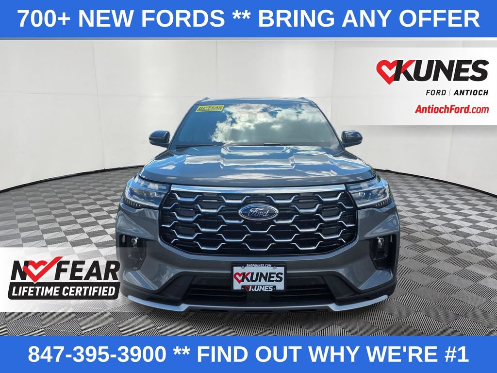 New 2026 Ford Explorer Platinum w/ LUX Leather Package AWD/4WD image 2