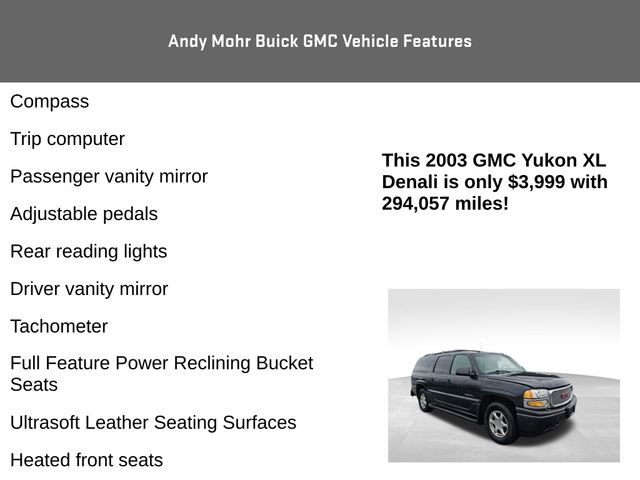 Used 2003 GMC Yukon XL Denali image 12