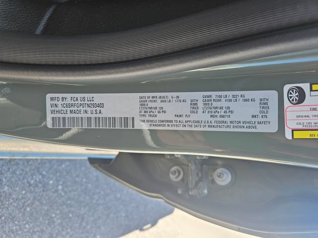 New 2026 RAM 1500 Classic Warlock AWD/4WD image 30