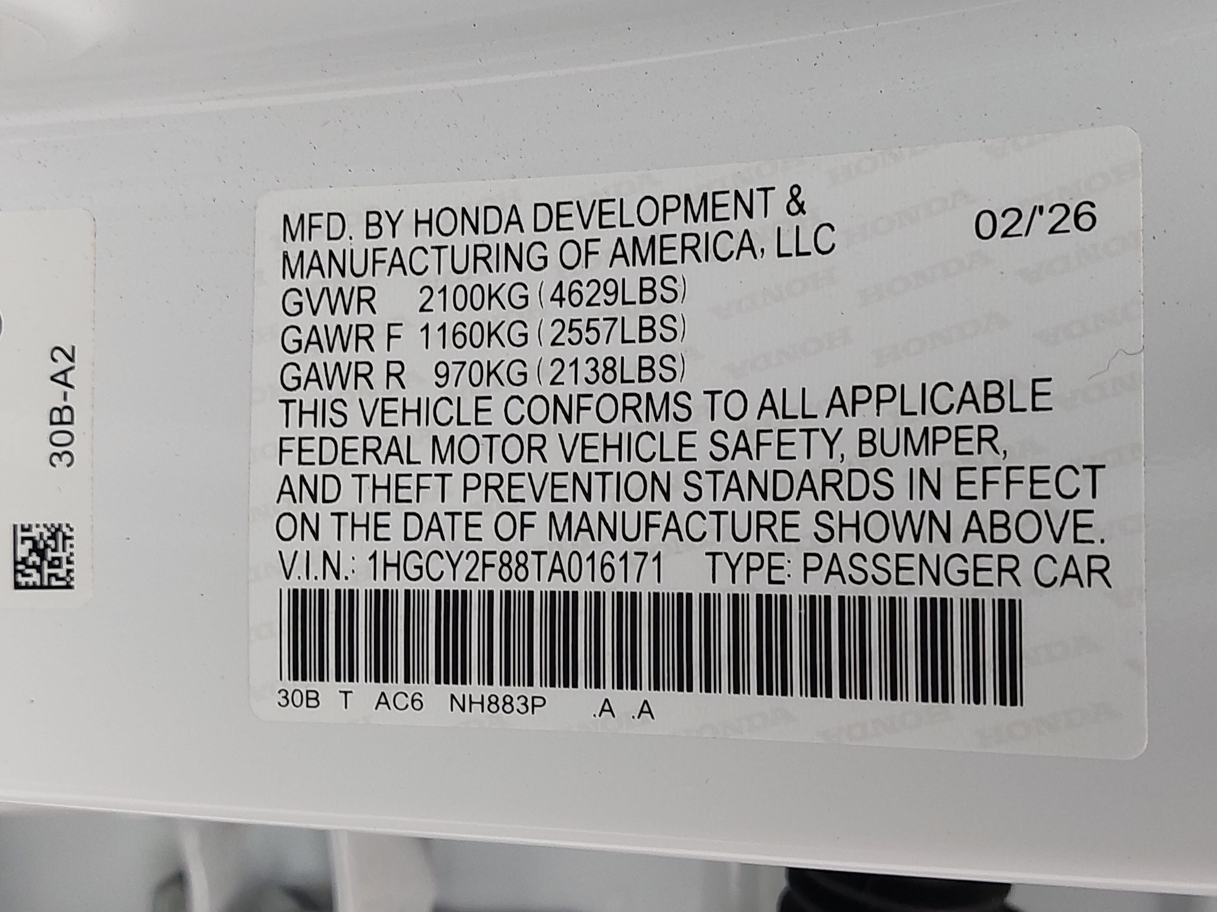 Used 2026 Honda Accord Touring image 36