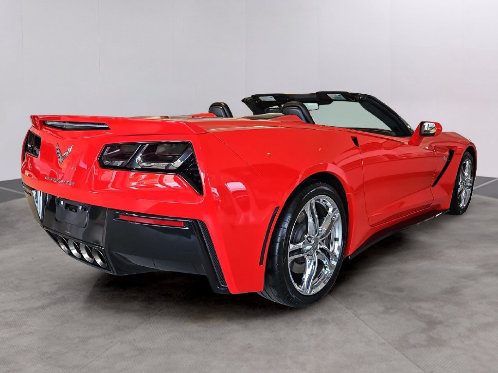 Certified 2017 Chevrolet Corvette Stingray Convertible w/ 3LT Preferred Equipment Group RWD image 10