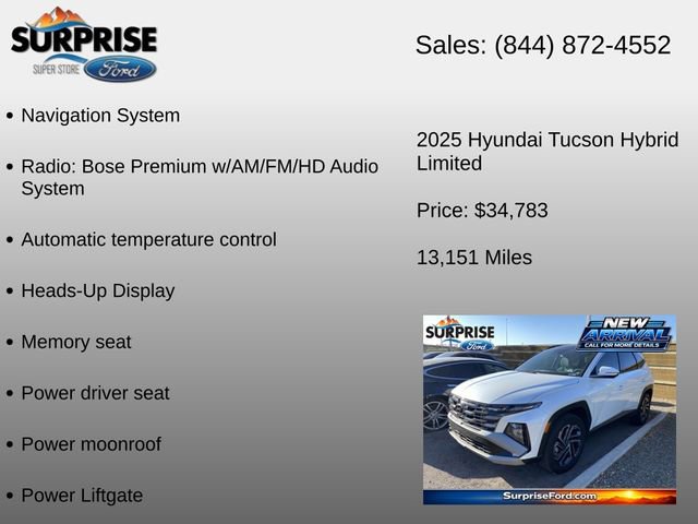 Used 2025 Hyundai Tucson Limited AWD/4WD image 12