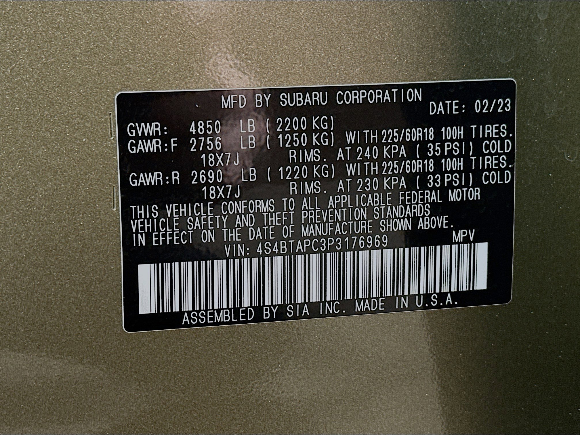 Used 2023 Subaru Outback Touring image 32