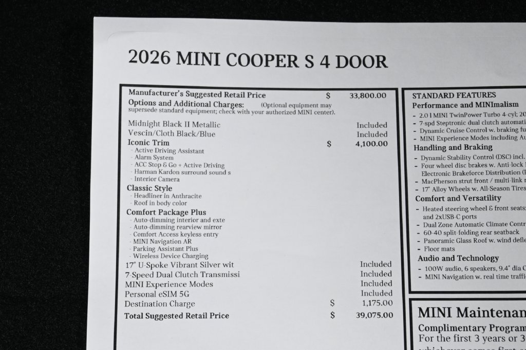 Used 2026 MINI Cooper S FWD image 27