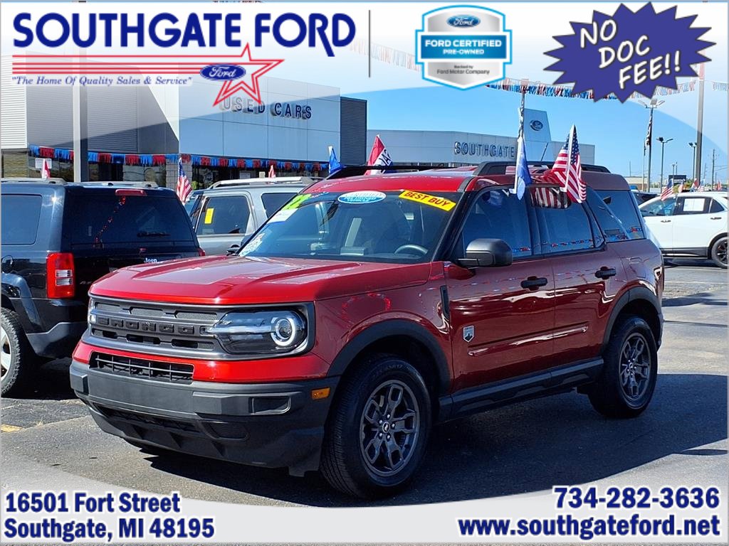 Certified 2022 Ford Bronco Sport Big Bend