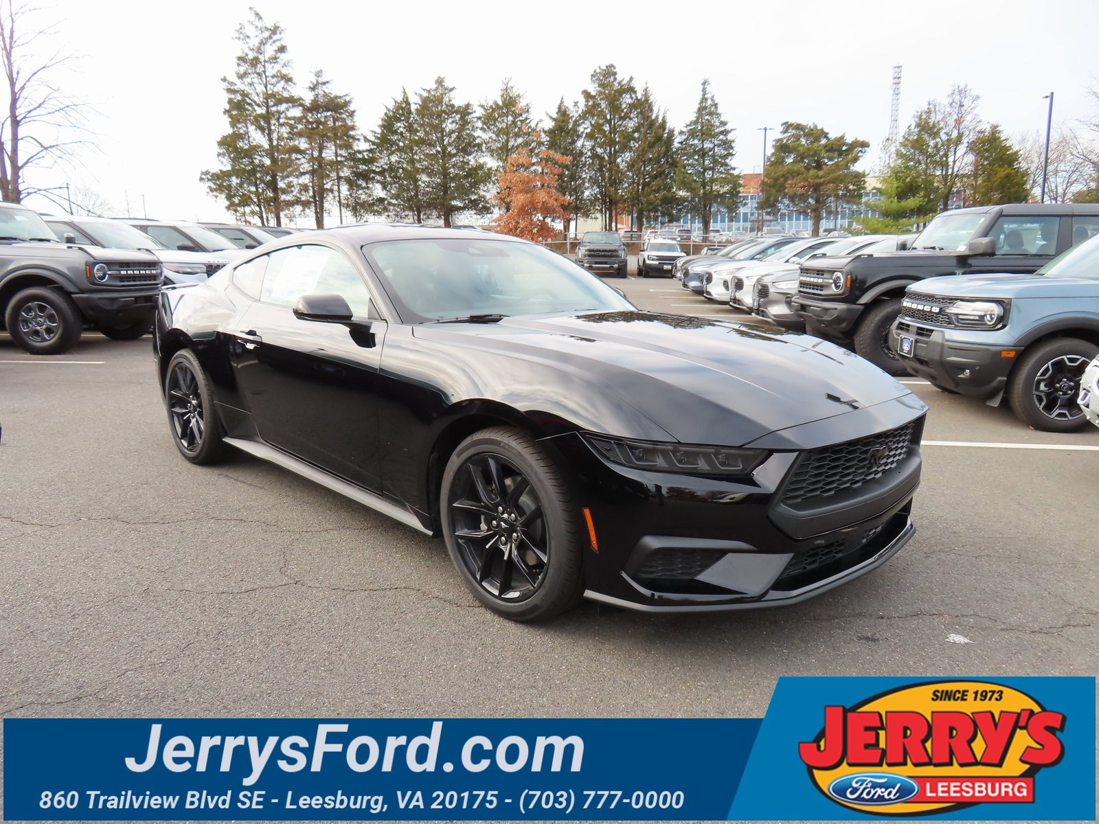 New 2026 Ford Mustang EcoBoost w/ Mustang Nite Pony Package