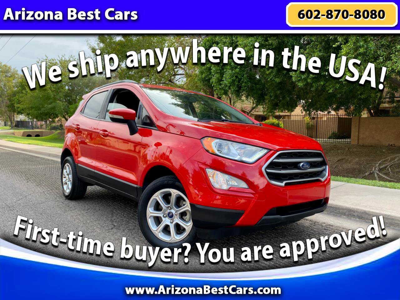 Used 2020 Ford EcoSport SE w/ SE Convenience Package