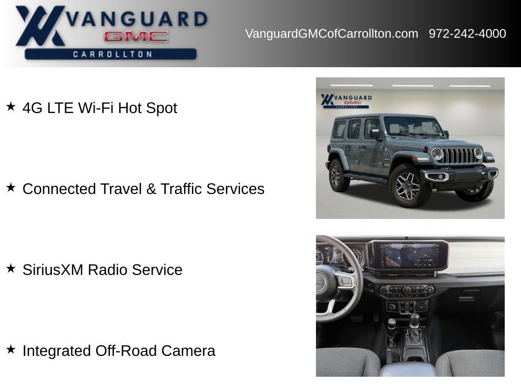 Used 2024 Jeep Wrangler Sahara w/ Technology Group AWD/4WD image 18