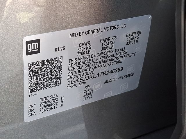 New 2026 GMC Yukon XL Denali w/ Sun & Power Step Package AWD/4WD image 23