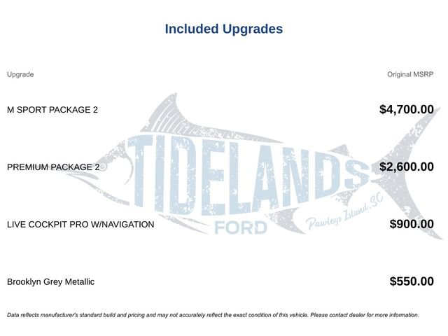 Used 2022 BMW X3 sDrive30i w/ M Sport Package 2 image 2