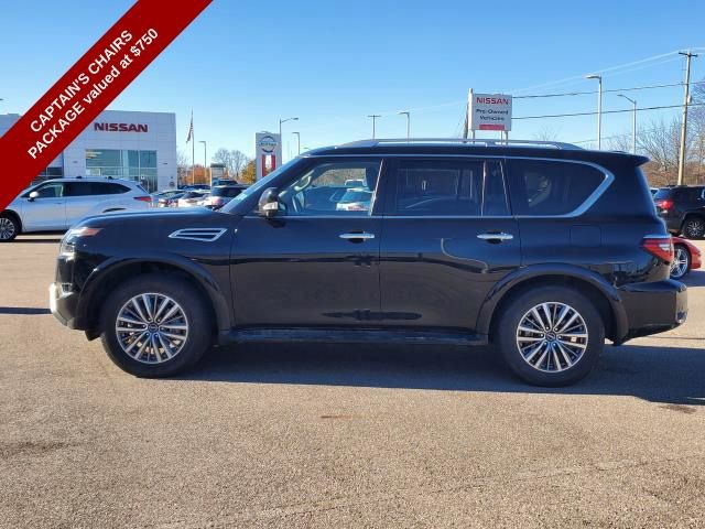 Used 2024 Nissan Armada SL w/ Captain's Chairs Package AWD/4WD image 2
