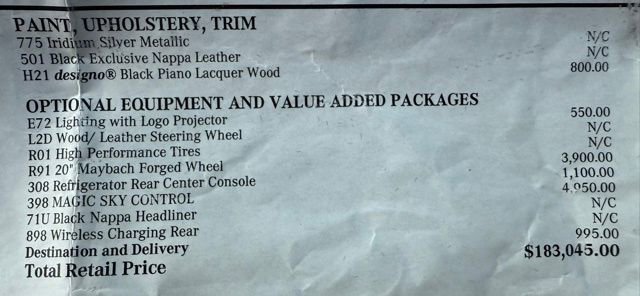 Used 2019 Mercedes-Benz Maybach S 560 4MATIC image 25