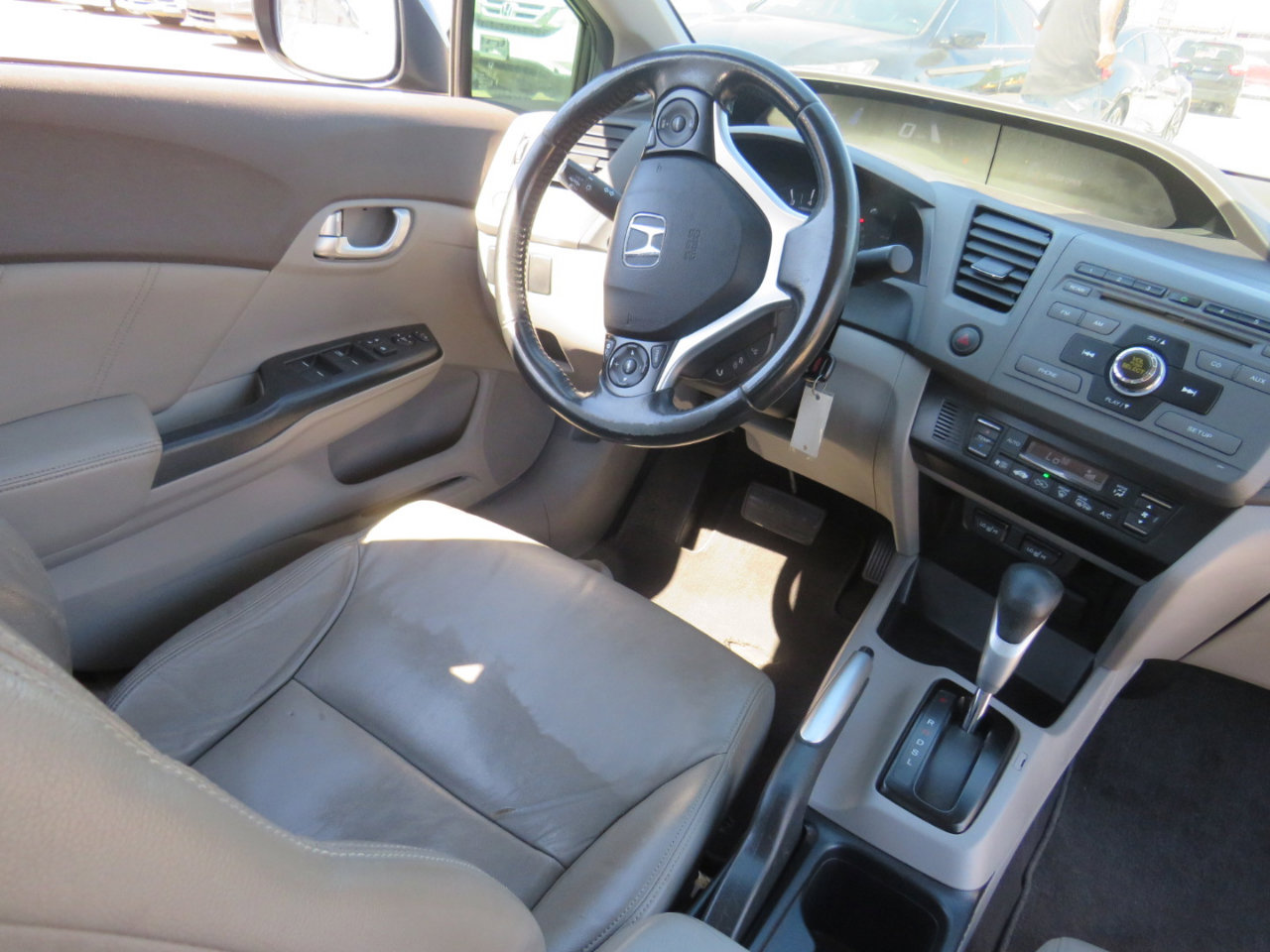 Used 2012 Honda Civic CVT AT-PZEV with Leather image 24