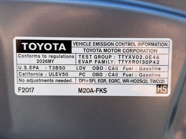 Used 2026 Toyota Corolla XSE FWD image 24