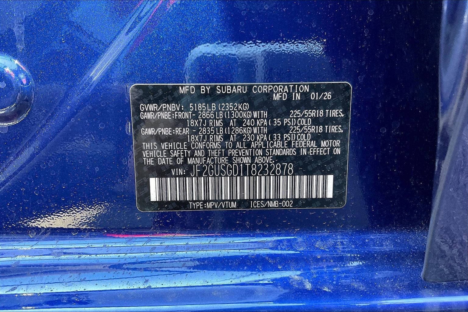 New 2026 Subaru Crosstrek 2.5i Sport image 27