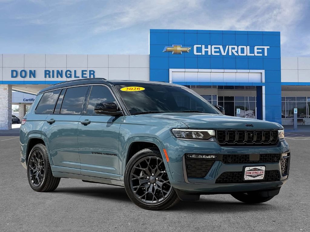 Used 2026 Jeep Grand Cherokee L Summit w/ Obsidian Package