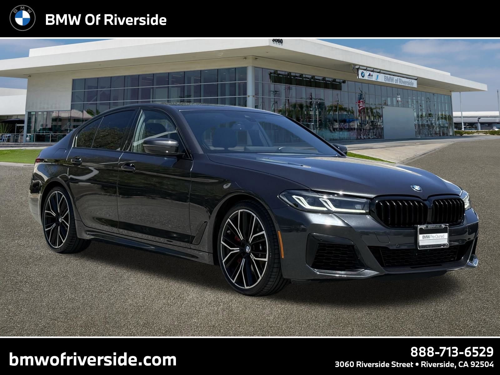 Certified 2023 BMW 540i w/ M Sport Package RWD image 1