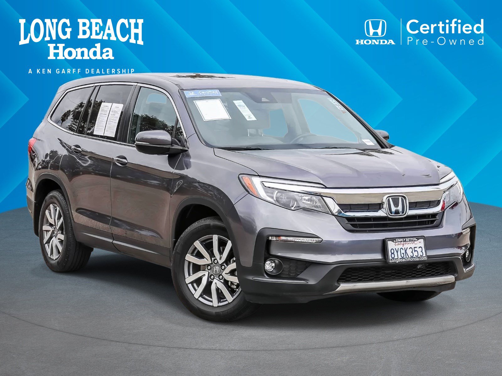 Certified 2020 Honda Pilot EX-L