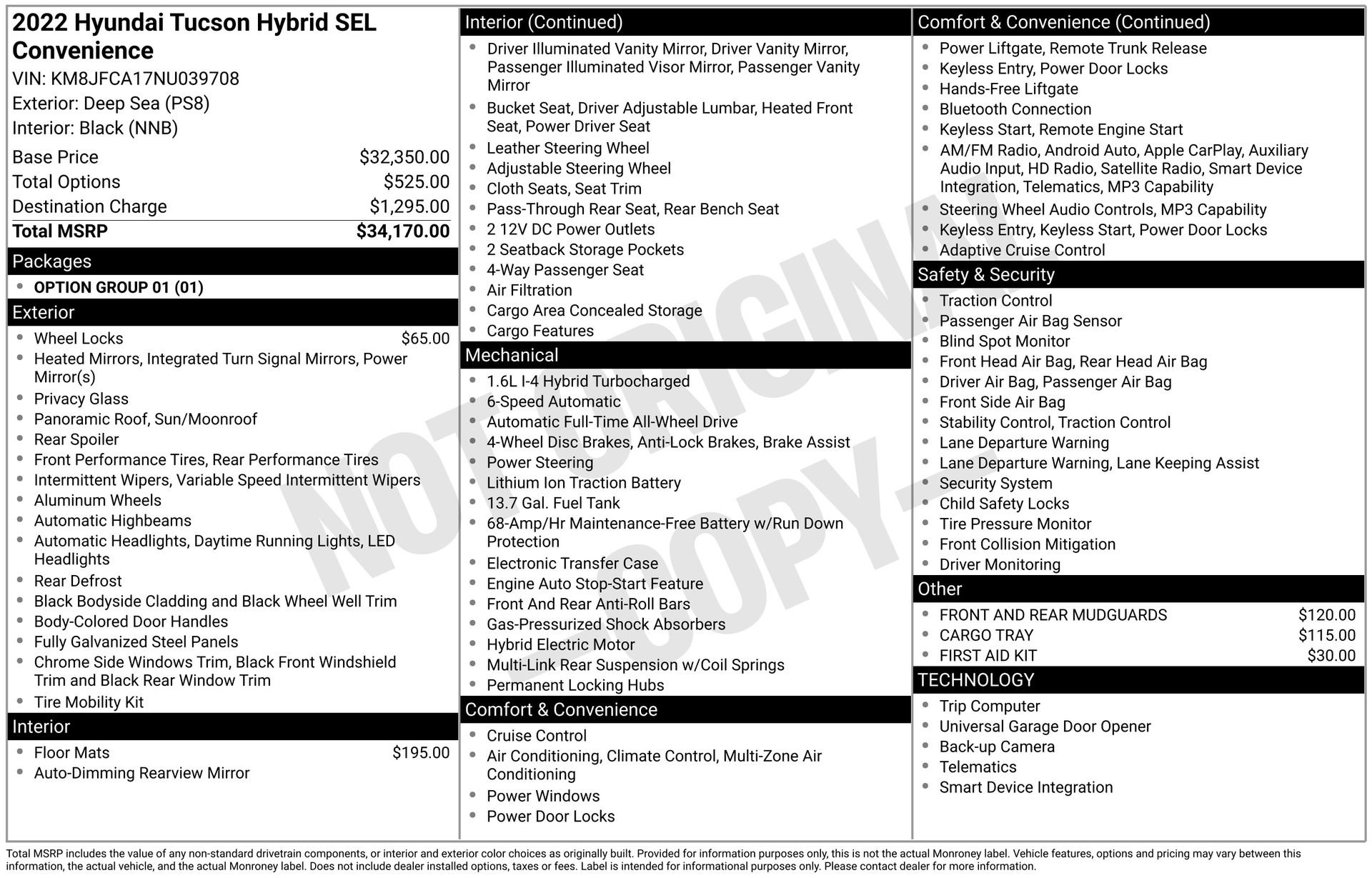 Used 2022 Hyundai Tucson SEL AWD/4WD image 4