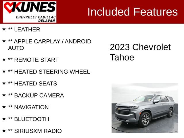 Used 2023 Chevrolet Tahoe LT w/ Luxury Package image 3