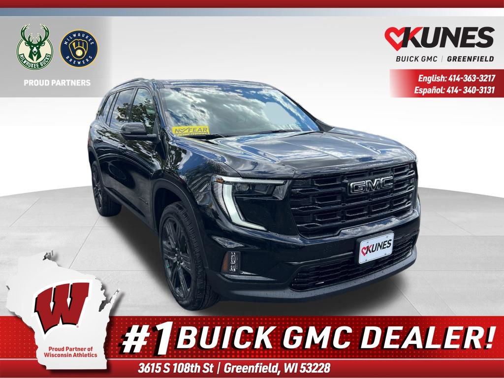 New 2026 GMC Acadia Elevation w/ Black Edition AWD/4WD image 1