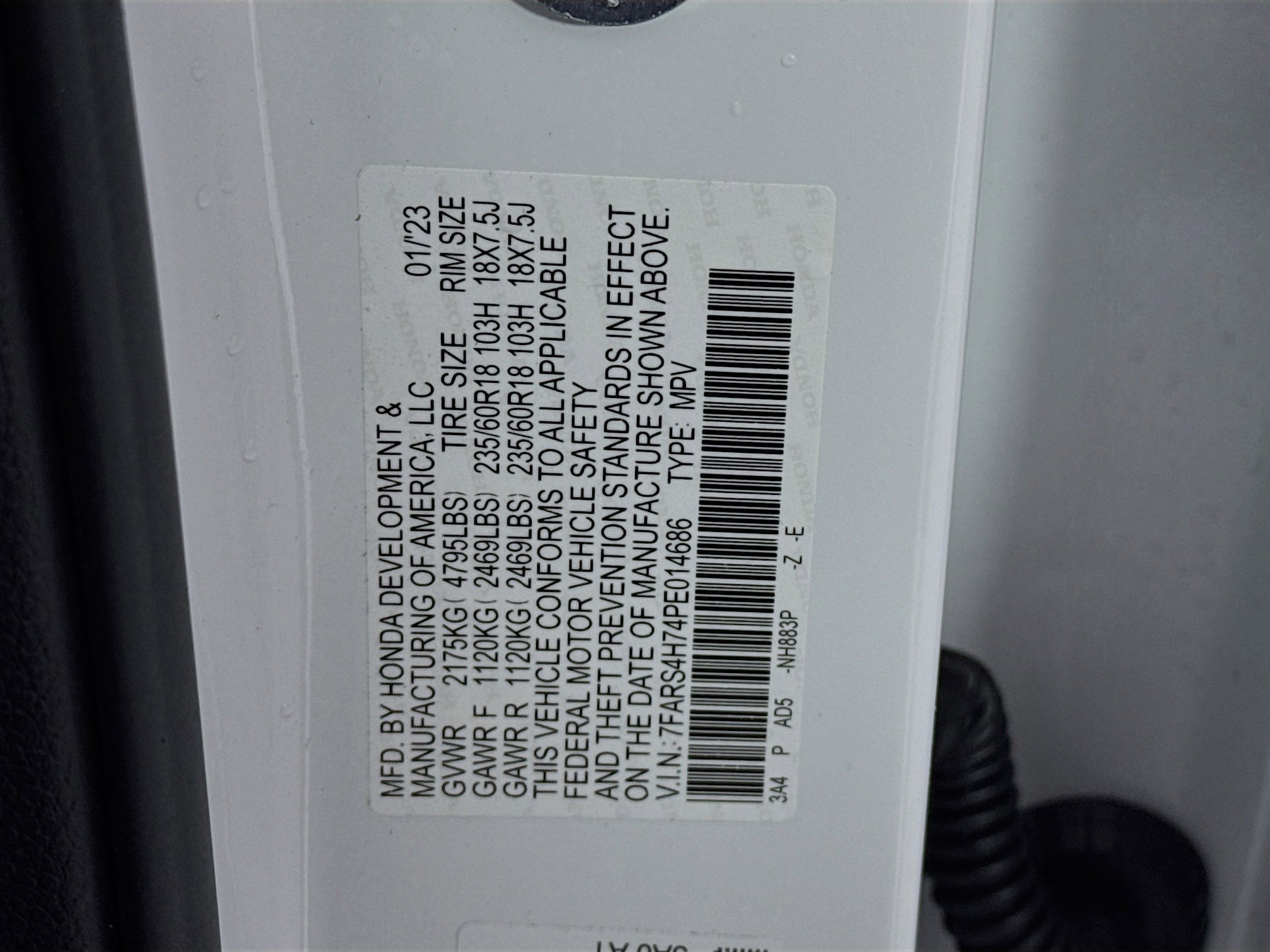 Certified 2023 Honda CR-V EX-L image 32