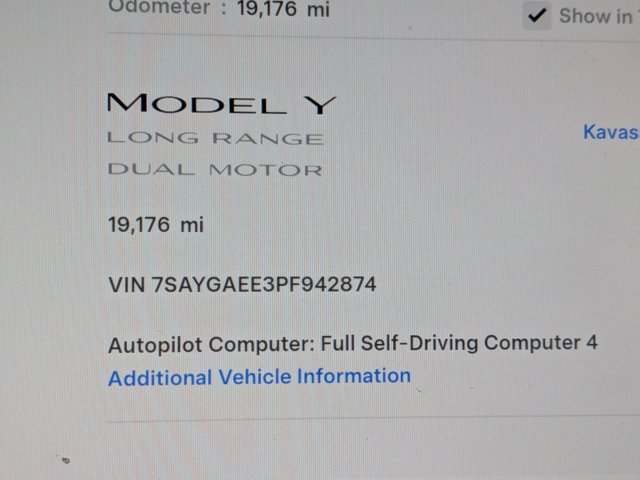 Used 2023 Tesla Model Y Long Range image 11